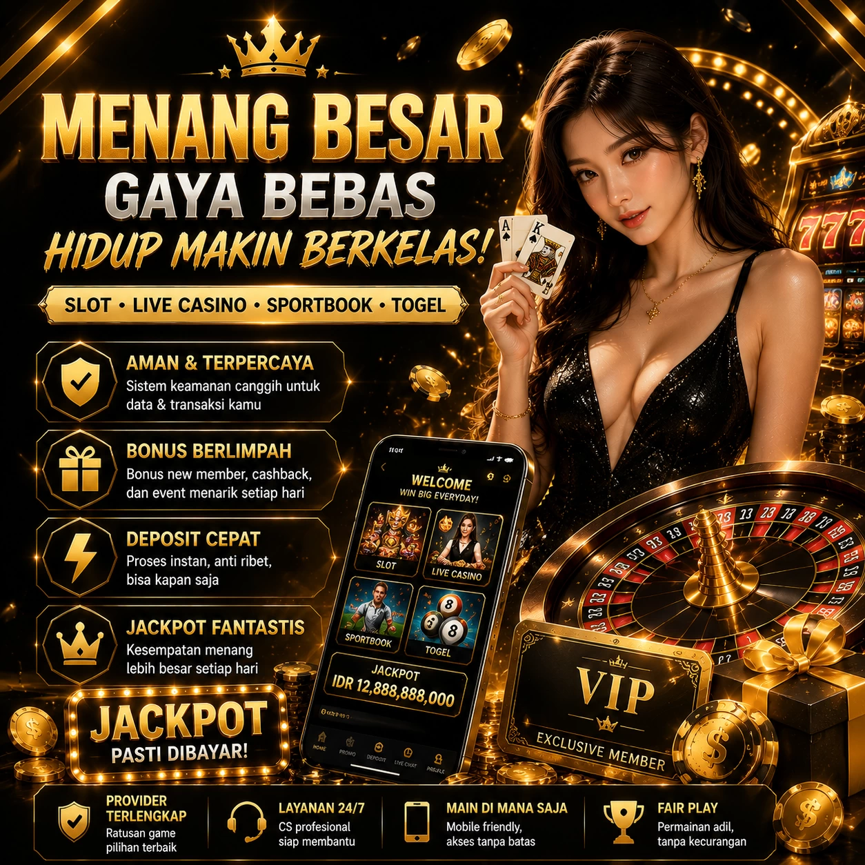 batiktoto APK — bantuan 24 jam